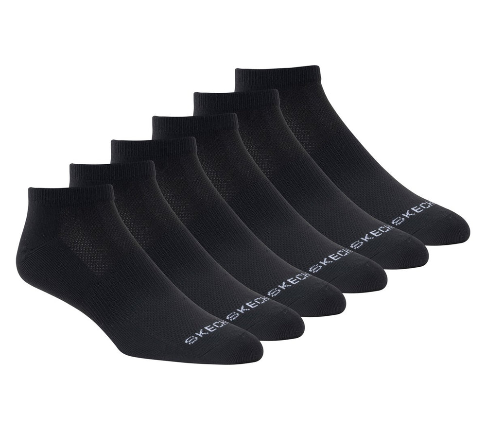 6 Pack Women's Low Cut Sport Stripe Socks