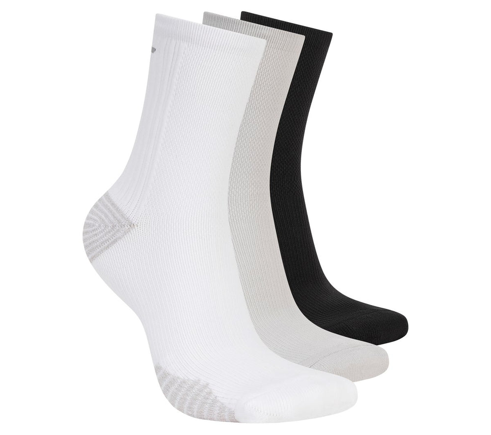3 Pack Women's Half Terry Low Crew Socks