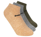 3 Pack Boys' Low Cut Cotton Socks