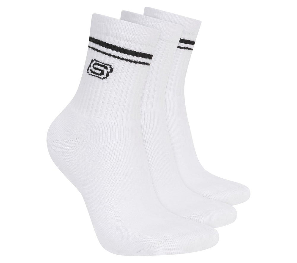 3 Pack Women's Low Crew Varsity Socks